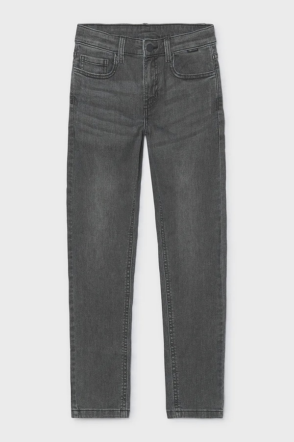 Джинсы slim fit детские Mayoral slim fit basic цвет серый