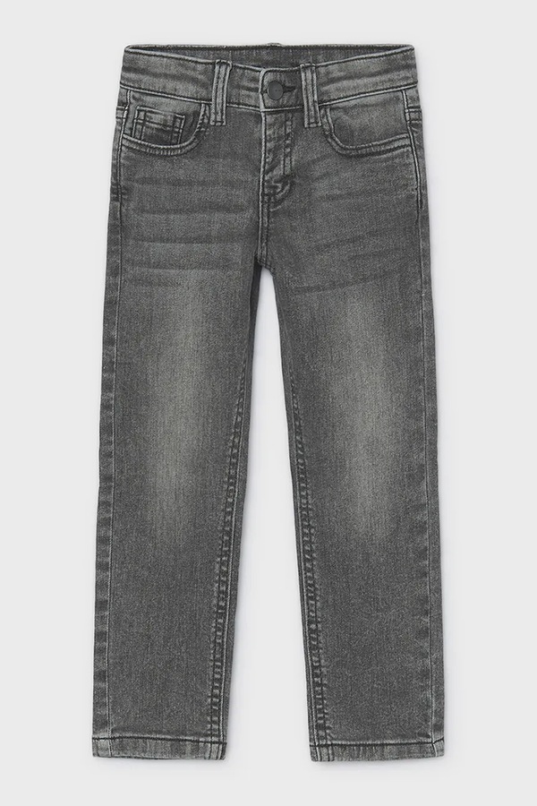 Джинси slim fit дитячі Mayoral slim fit basic колір чорний