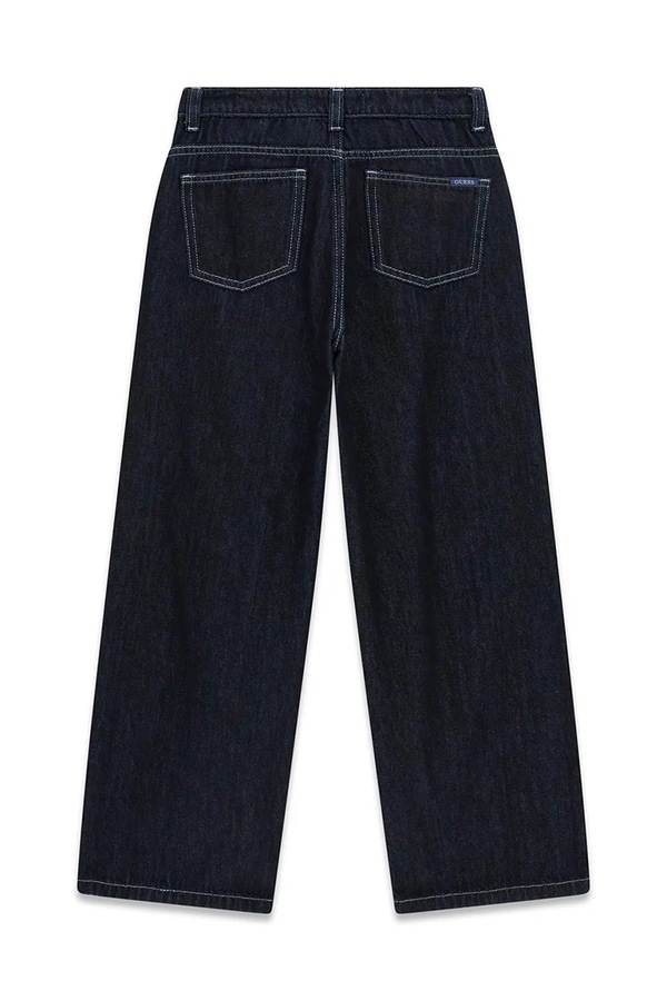 Джинсы relaxed fit детские Guess цвет голубой фото 2