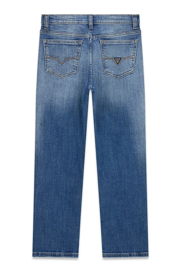 Джинсы regular детские Guess цвет голубой