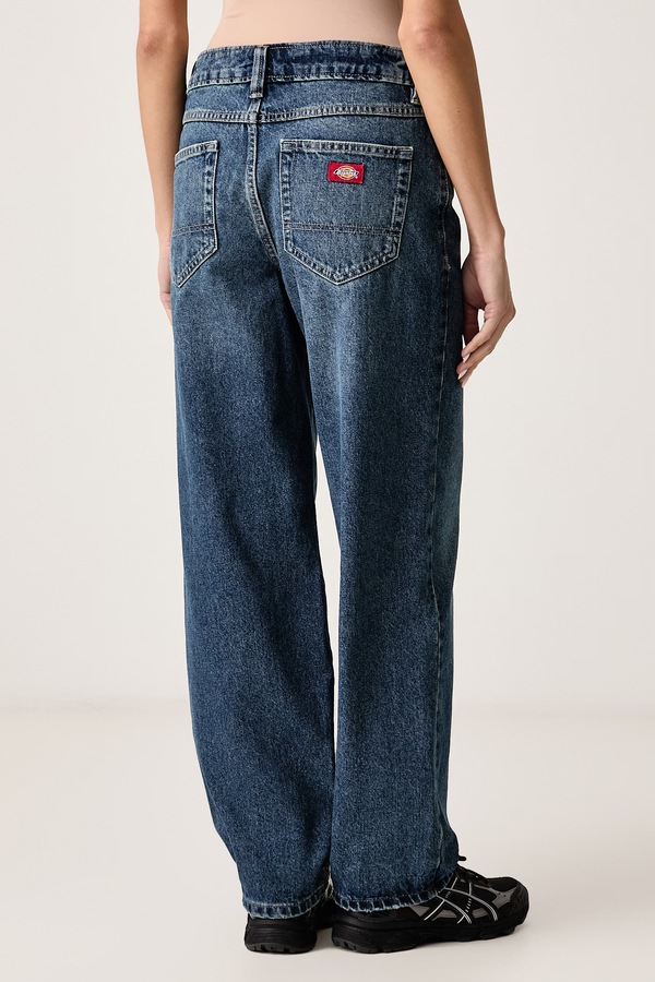 Джинси relaxed fit жіночі Dickies колір блакитний фото 3
