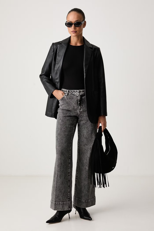 Джинси bootcut жіночі MICHAEL Michael Kors колір сірий фото 2