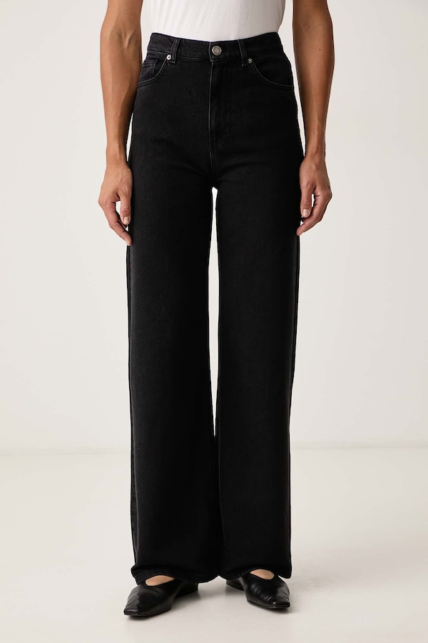 Джинсы wide leg женские Twinset цвет черный