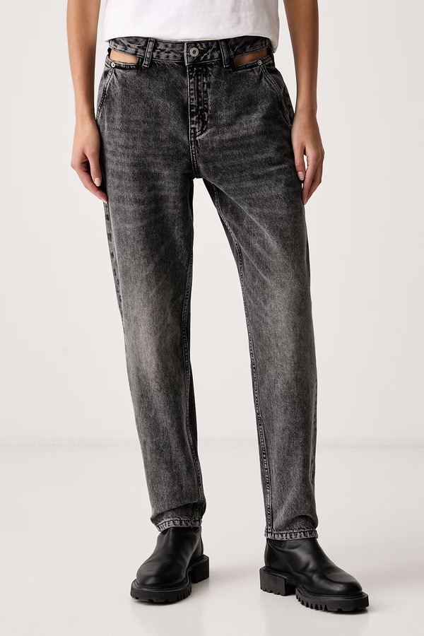Джинсы mom fit женские Karl Lagerfeld Jeans цвет серый