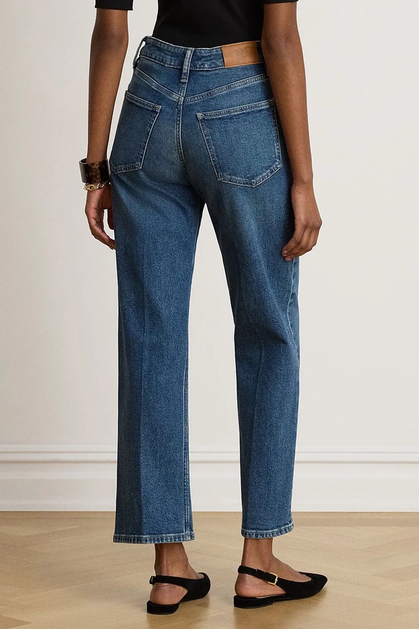 Джинси straight жіночі Lauren Ralph Lauren колір блакитний фото 2