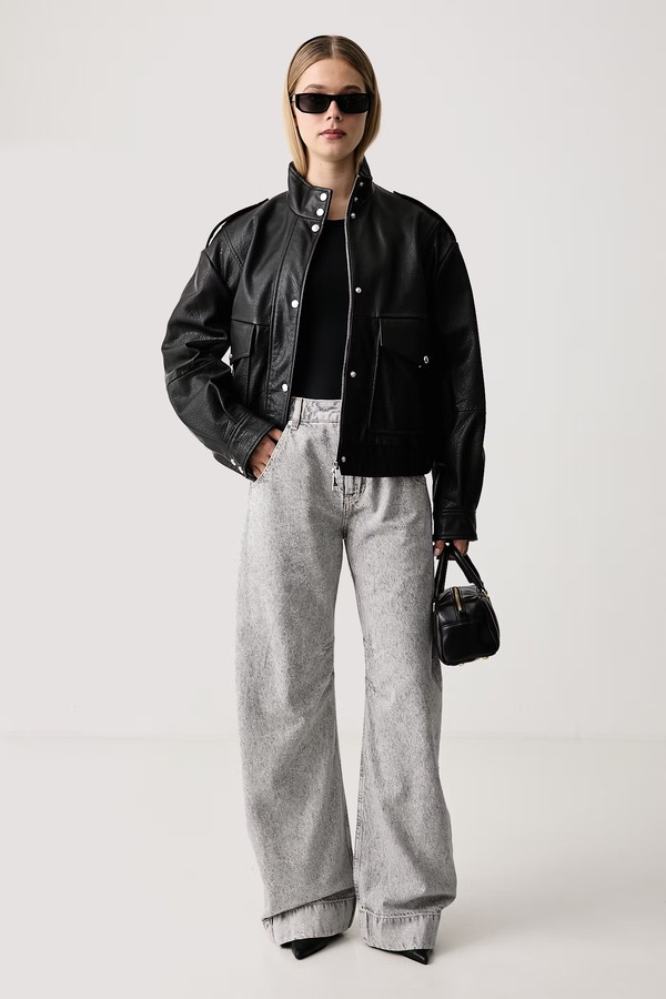 Джинси relaxed fit жіночі BOSS Orange C_ROXANE LR колір сірий фото 2