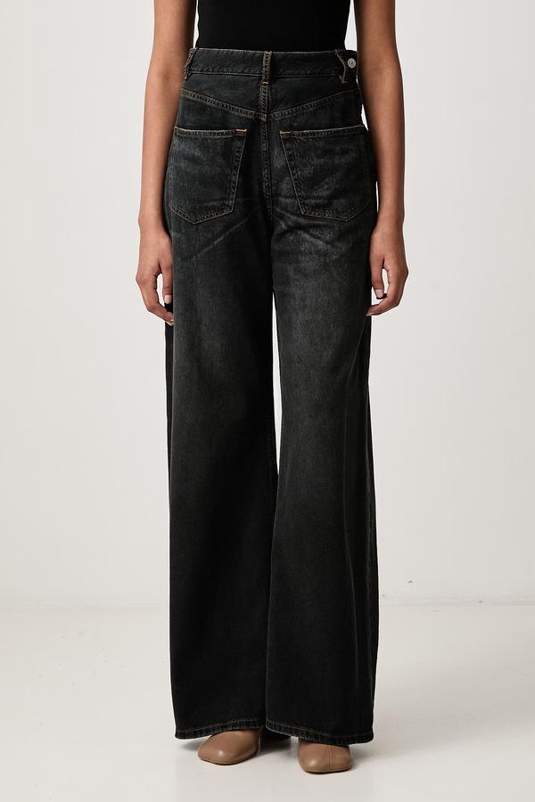 Джинси relaxed fit жіночі MM6 Maison Margiela колір блакитний