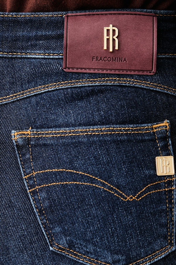 Джинси bootcut жіночі Fracomina колір темно-синій фото 4