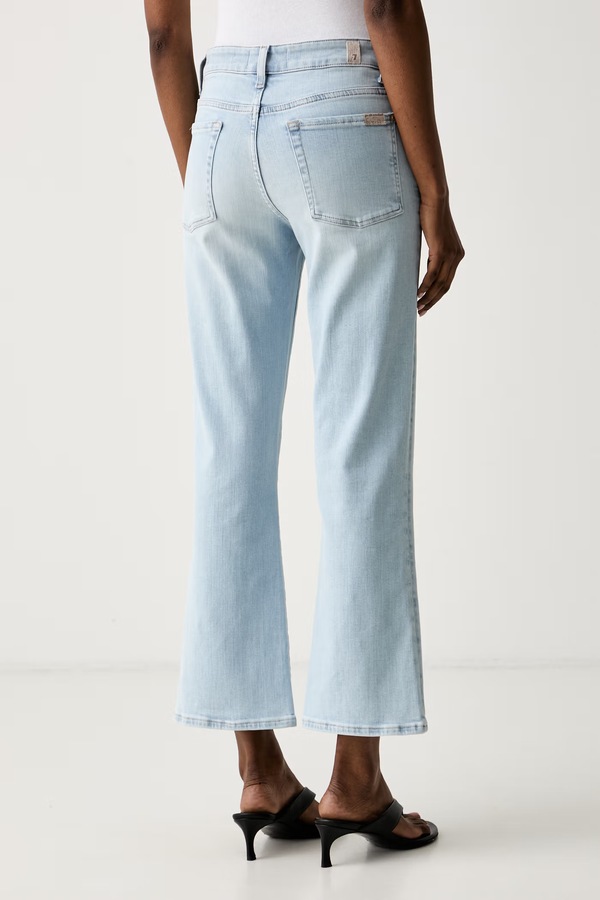 Джинси bootcut жіночі 7 FOR ALL MANKIND колір блакитний фото 2