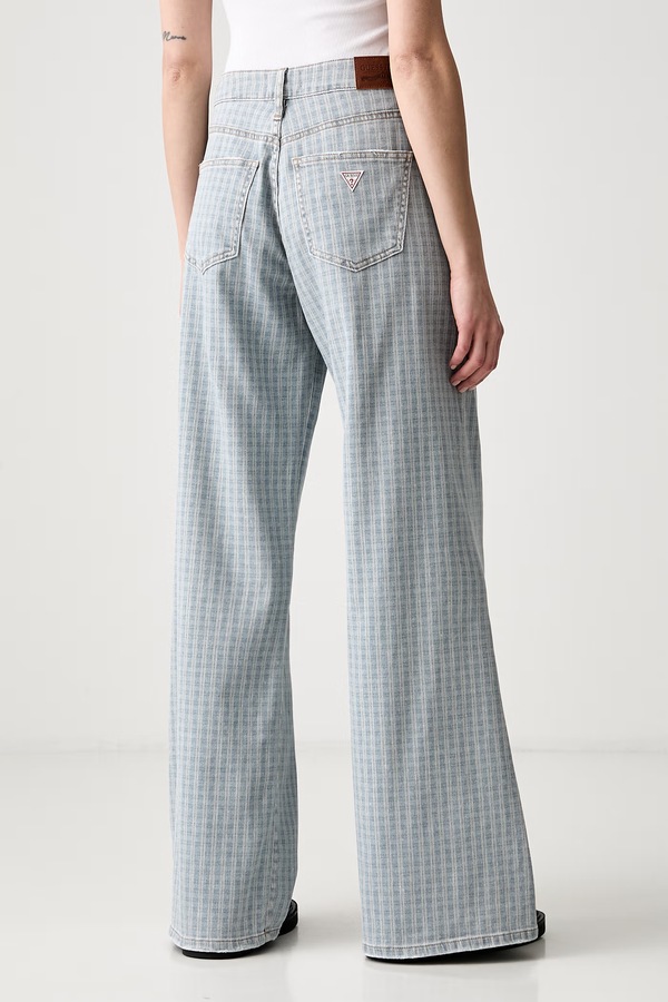 Джинси wide leg жіночі Guess Jeans колір блакитний фото 2