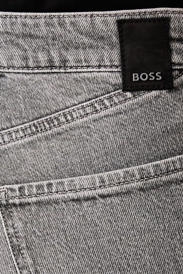 Джинси flare жіночі BOSS ROSALYA-FLARE 1.0 колір сірий фото 4