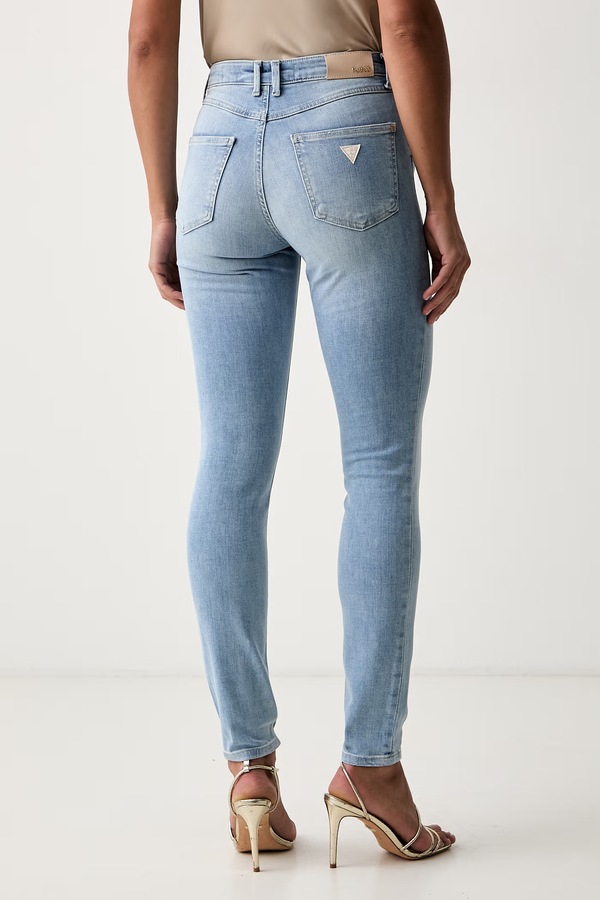 Джинси skinny жіночі Guess 1981 SKINNY колір блакитний фото 2