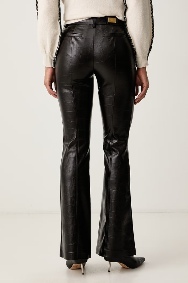 Брюки-клеш женские Marciano by Guess ALESSANDRIA цвет коричневый фото 2