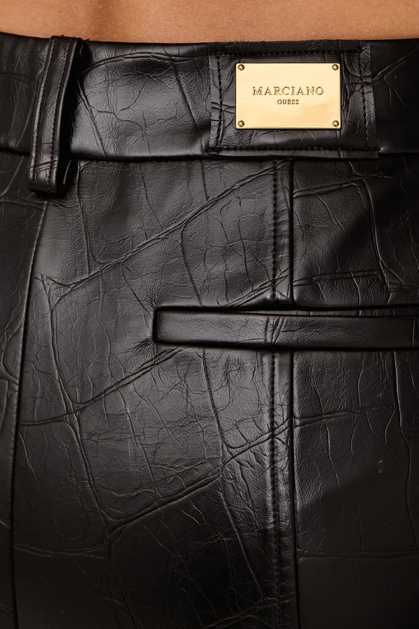 Штани-кльош жіночі Marciano by Guess ALESSANDRIA колір коричневий фото 4