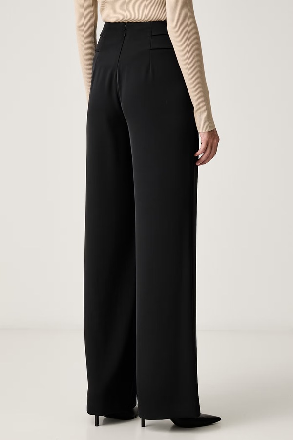 Брюки straight женские Marciano by Guess WHITNEY цвет черный фото 2