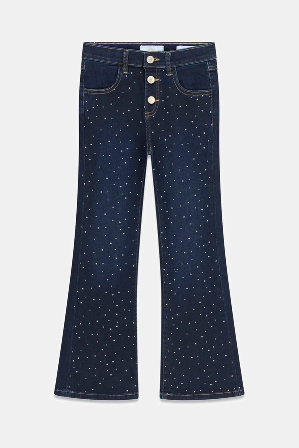 Джинси flare дитячі Guess колір блакитний