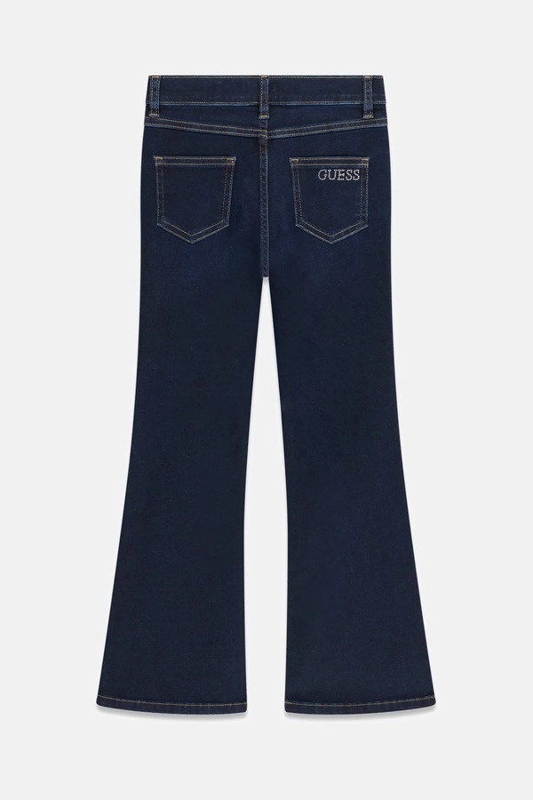 Джинси flare дитячі Guess колір блакитний