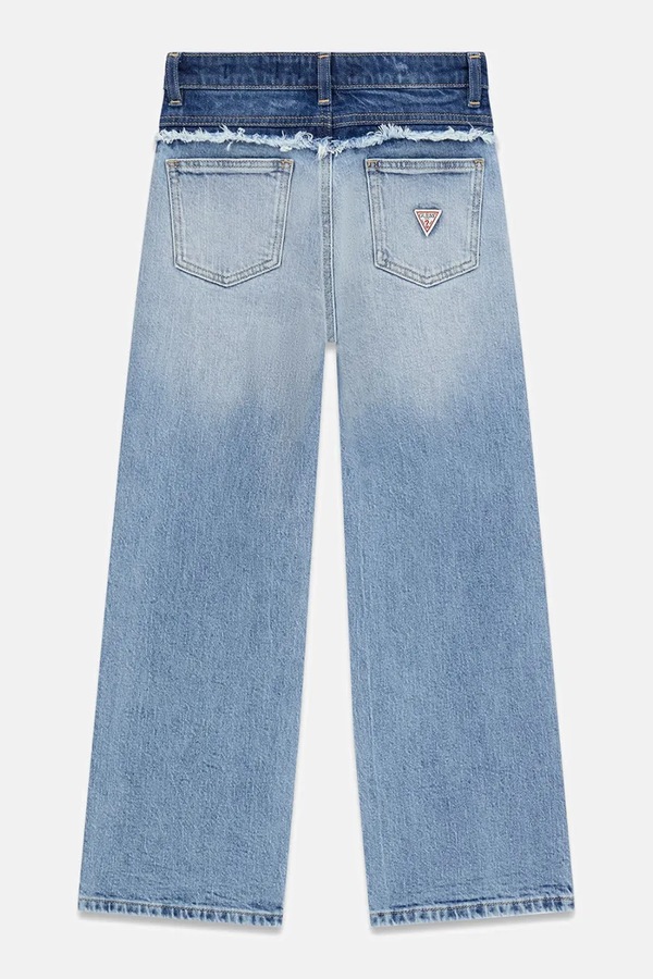 Джинси regular дитячі Guess колір блакитний фото 2