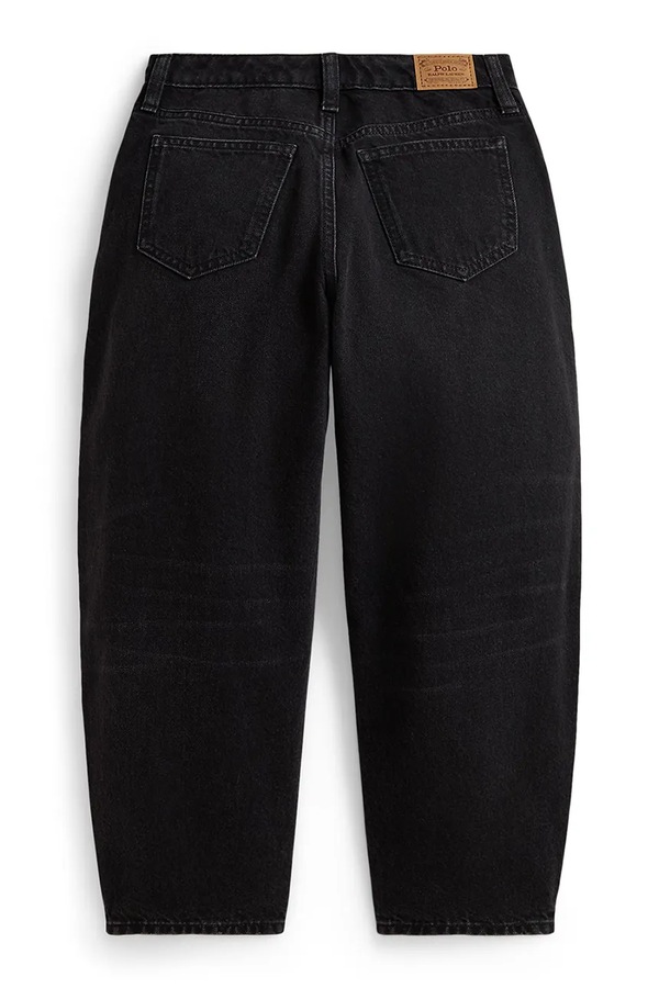 Джинси barrel дитячі Polo Ralph Lauren колір чорний фото 3