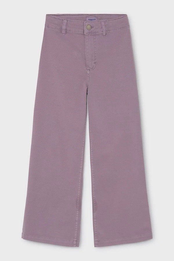 Джинси wide leg дитячі Mayoral wide leg колір фіолетовий