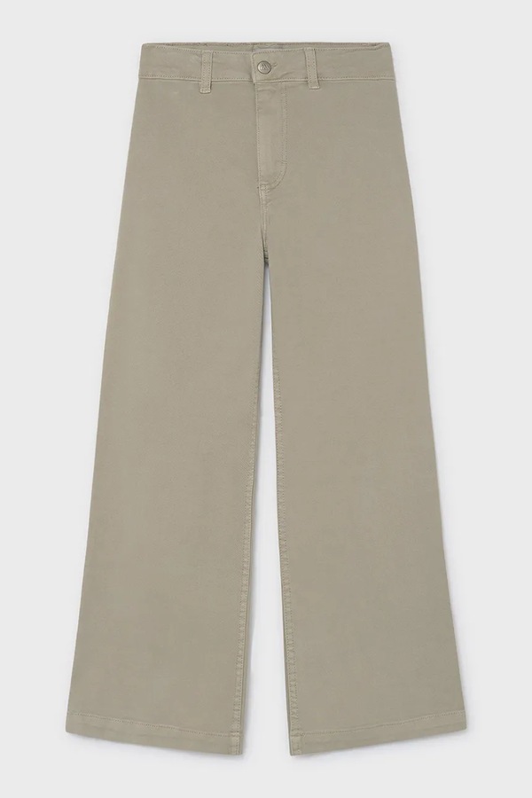 Джинси wide leg дитячі Mayoral wide leg колір бежевий