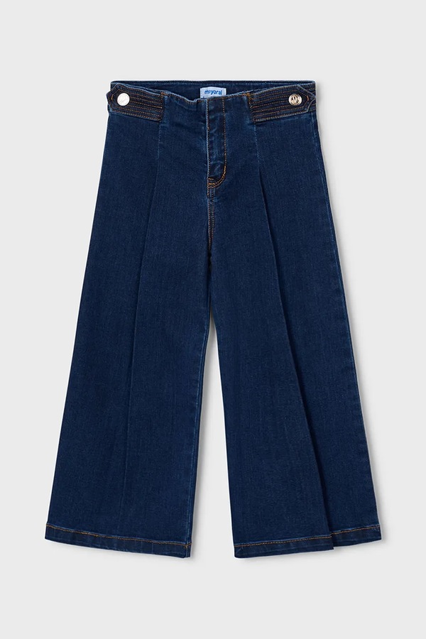 Джинси wide leg дитячі Mayoral колір блакитний