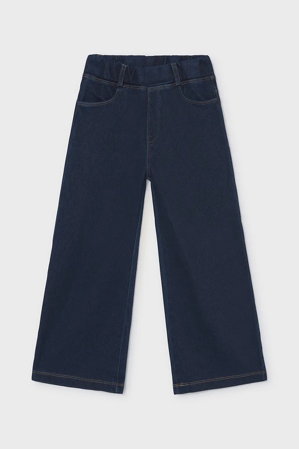 Джинси wide leg дитячі Mayoral колір блакитний