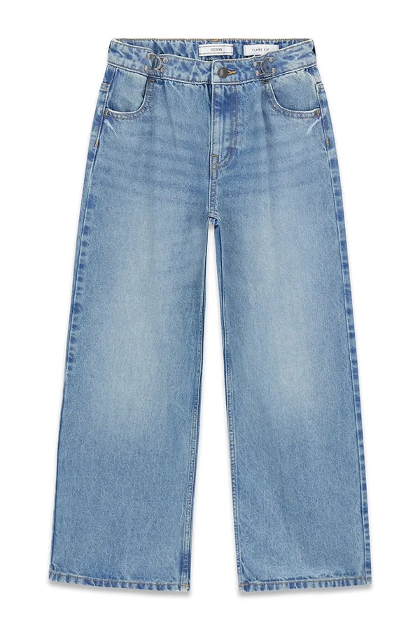 Джинсы flare детские Guess цвет голубой