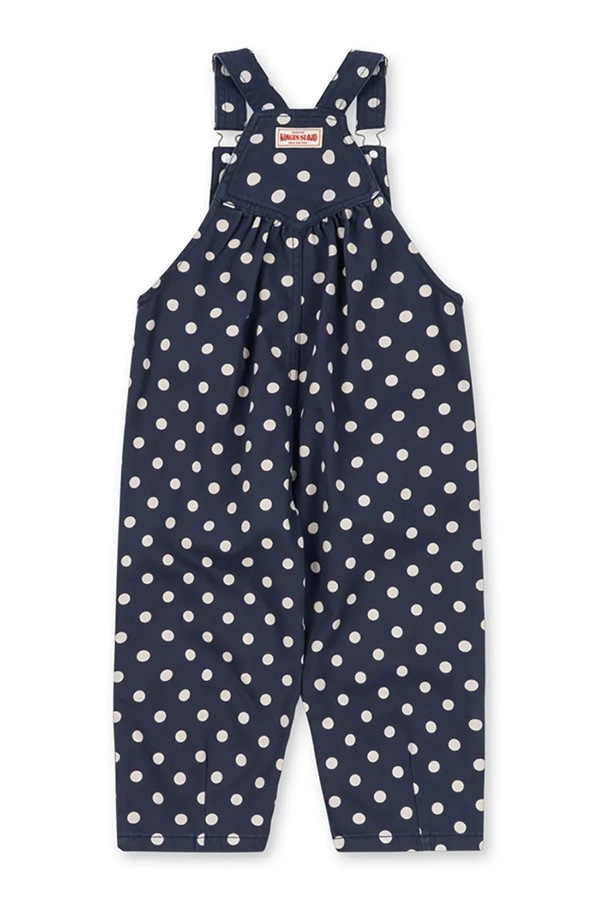 Дитячий комбінезон Konges Sløjd NOLA OVERALLS GOTS колір темно-синій фото 2