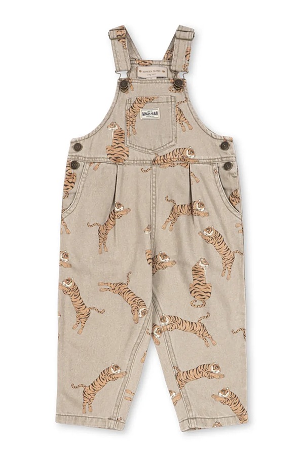 Дитячий комбінезон Konges Sløjd MAGOT OVERALLS GOTS колір коричневий
