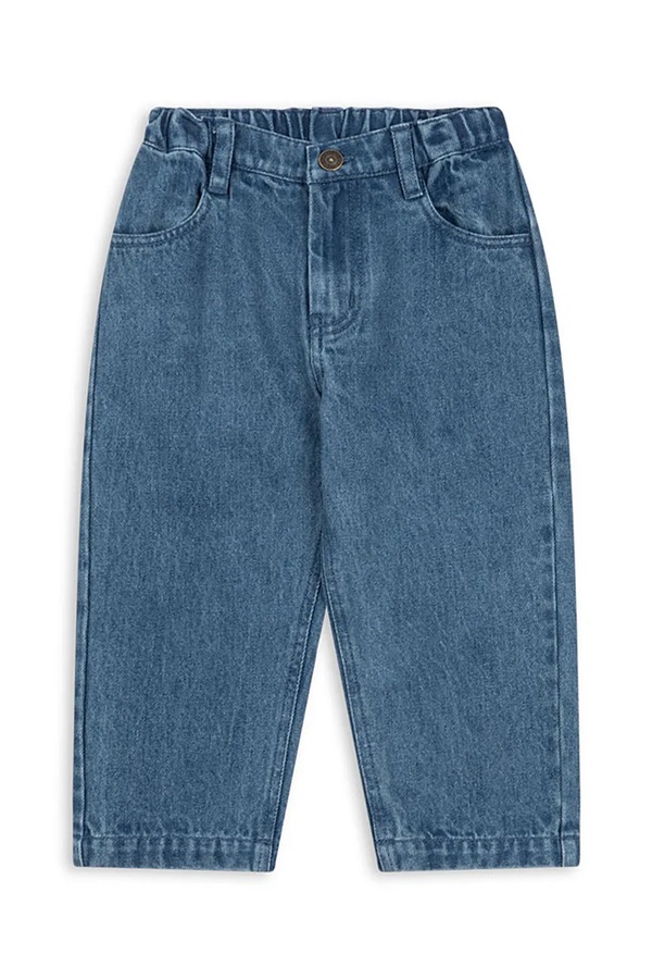 Джинси regular дитячі Konges Sløjd ELBA JEANS GOTS колір блакитний