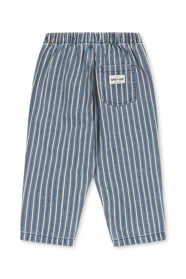 Джинси straight дитячі Konges Sløjd MAGOT PANTS GOTS колір блакитний