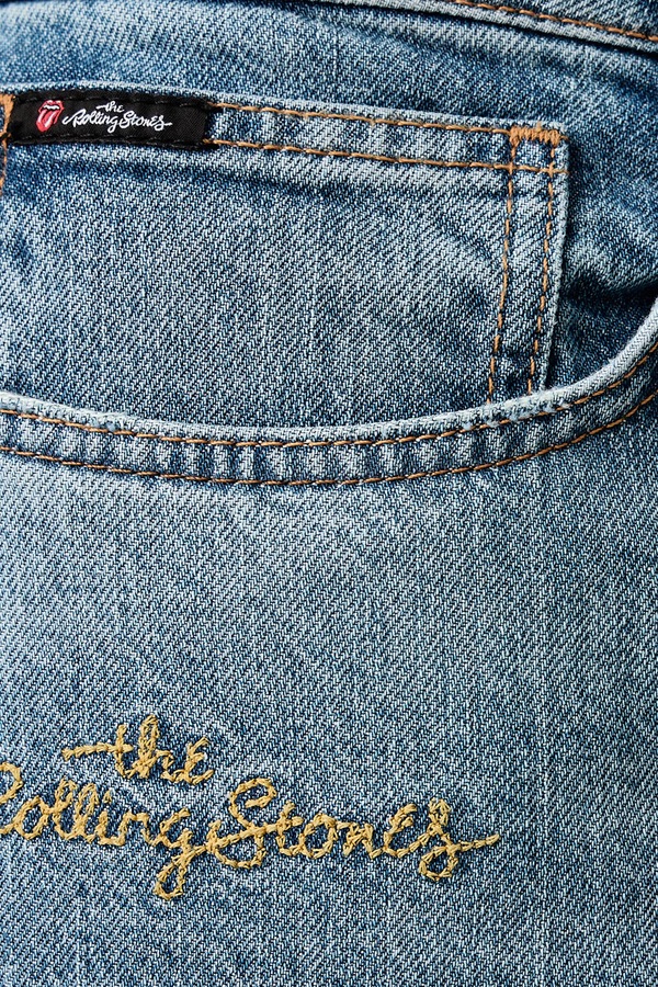 Джинси relaxed fit чоловічі Guess Jeans колір блакитний фото 4