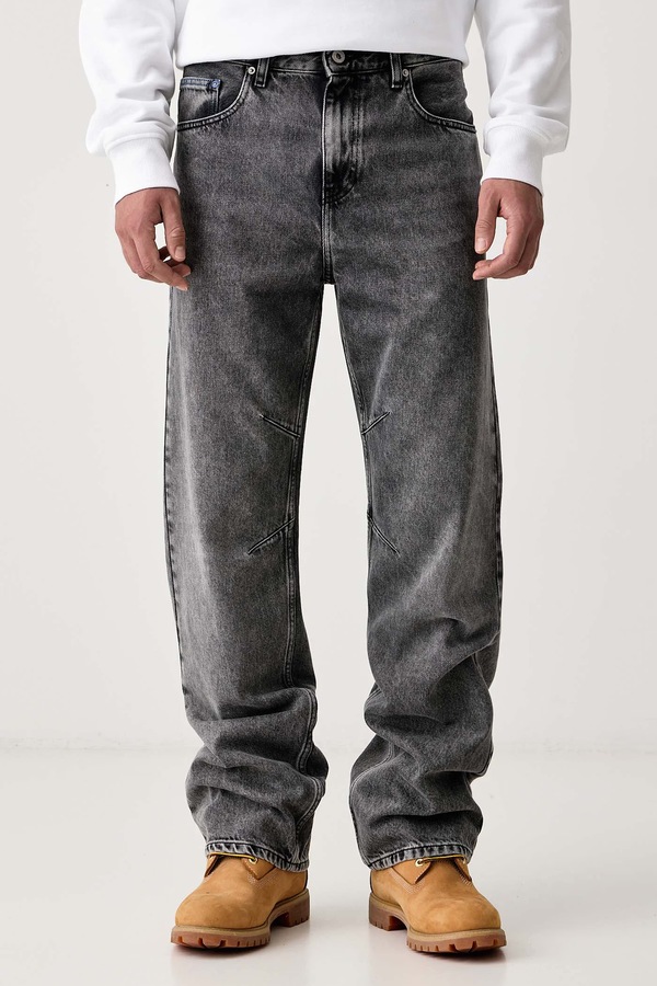 Джинси relaxed fit чоловічі Karl Lagerfeld Jeans колір сірий