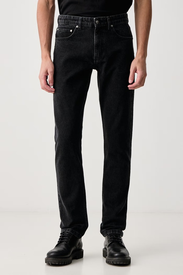 Джинси slim fit чоловічі Just Cavalli колір чорний
