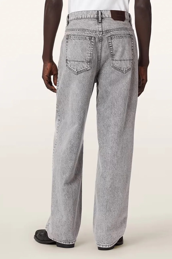 Джинсы relaxed fit мужские AllSaints RIVET цвет серый