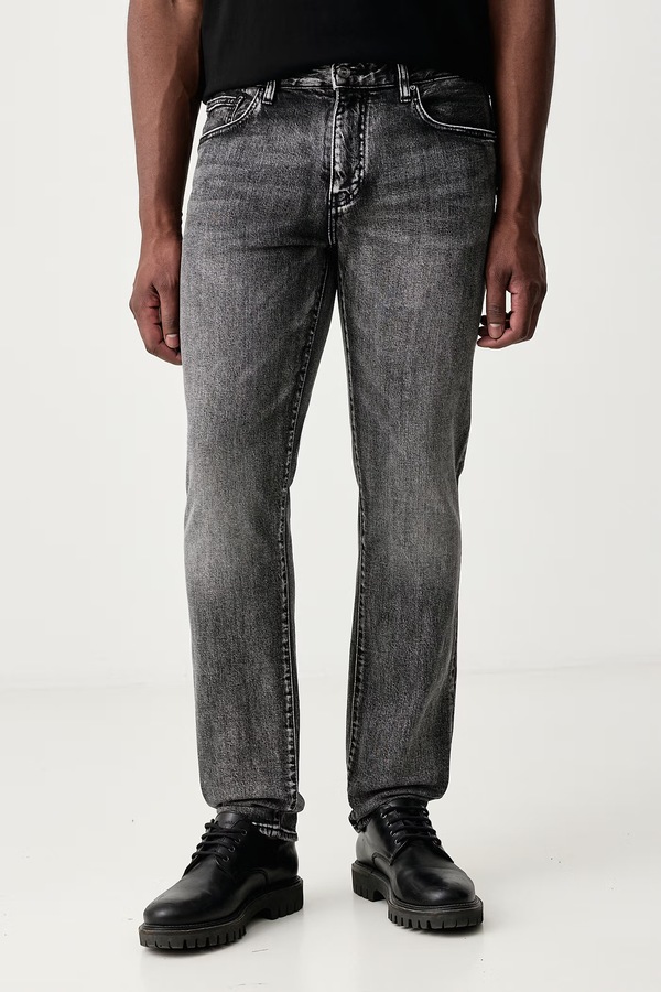 Джинси slim fit чоловічі Armani Exchange колір сірий