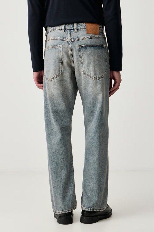 Джинси relaxed fit чоловічі Sisley колір блакитний фото 3