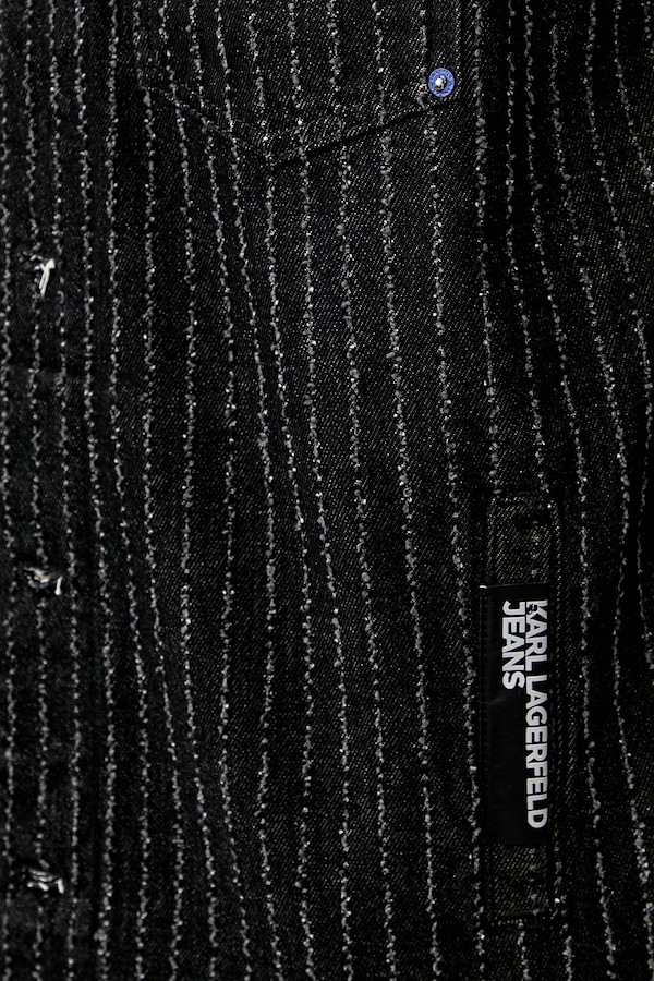 Джинси relaxed fit чоловічі Karl Lagerfeld Jeans колір чорний фото 4