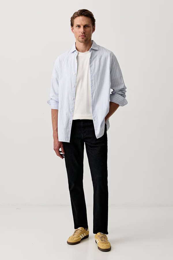 Джинси slim fit чоловічі Karl Lagerfeld Jeans колір темно-синій