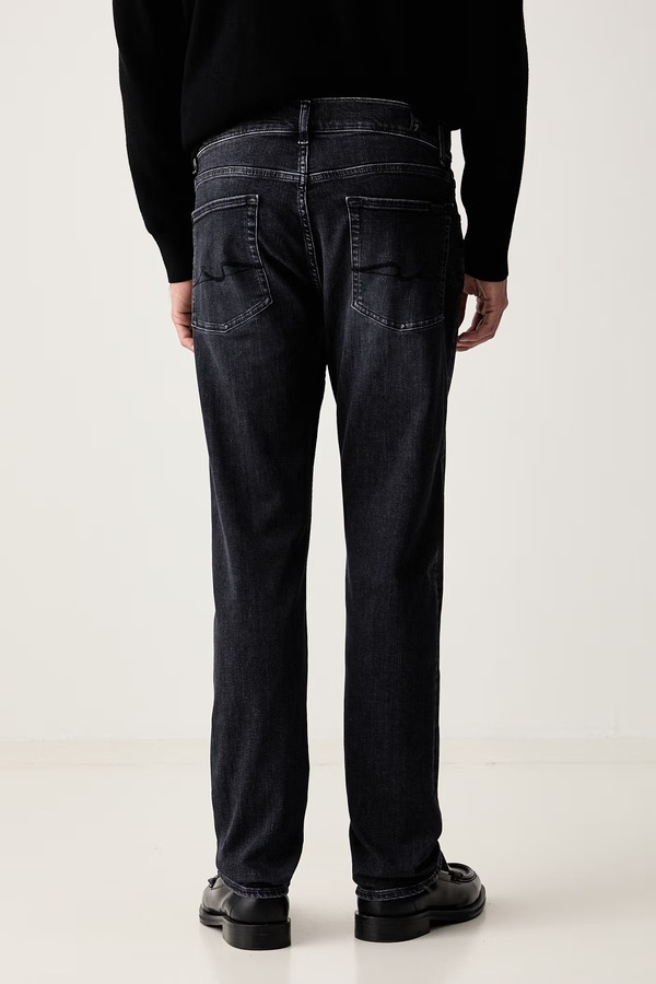 Джинси slim fit чоловічі 7 FOR ALL MANKIND колір сірий фото 2