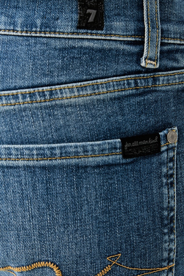 Джинси slim fit чоловічі 7 FOR ALL MANKIND колір блакитний фото 2