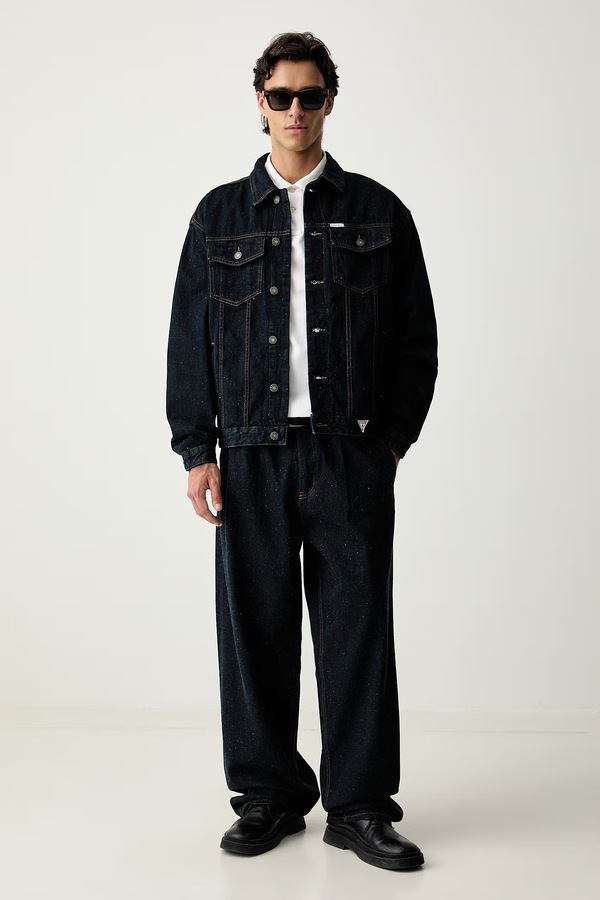 Джинсы relaxed fit мужские Guess Jeans цвет темно-синий