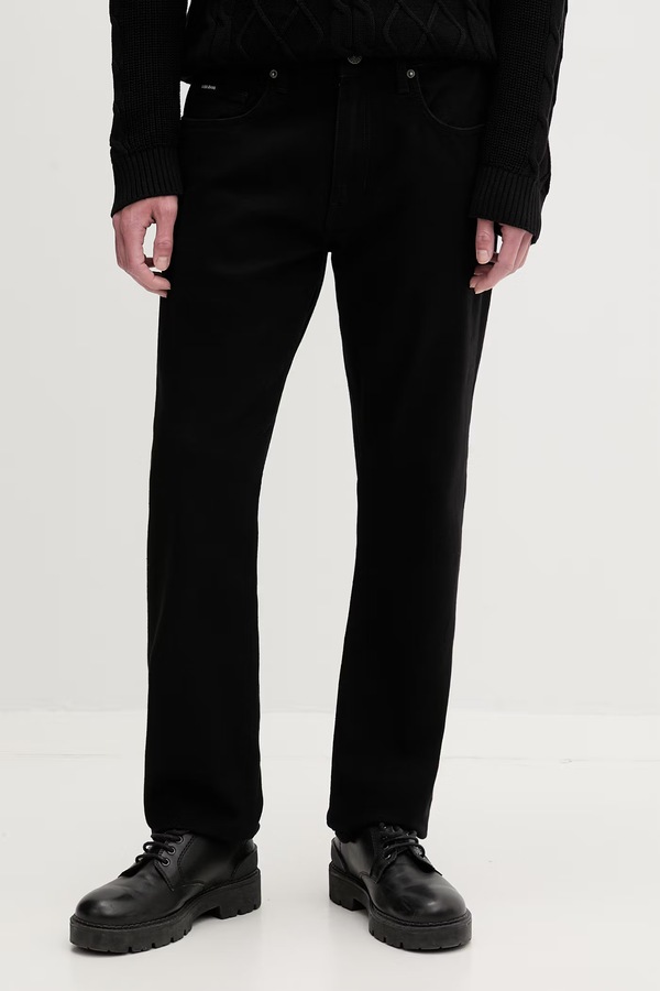 Джинси slim fit чоловічі Guess Jeans колір чорний