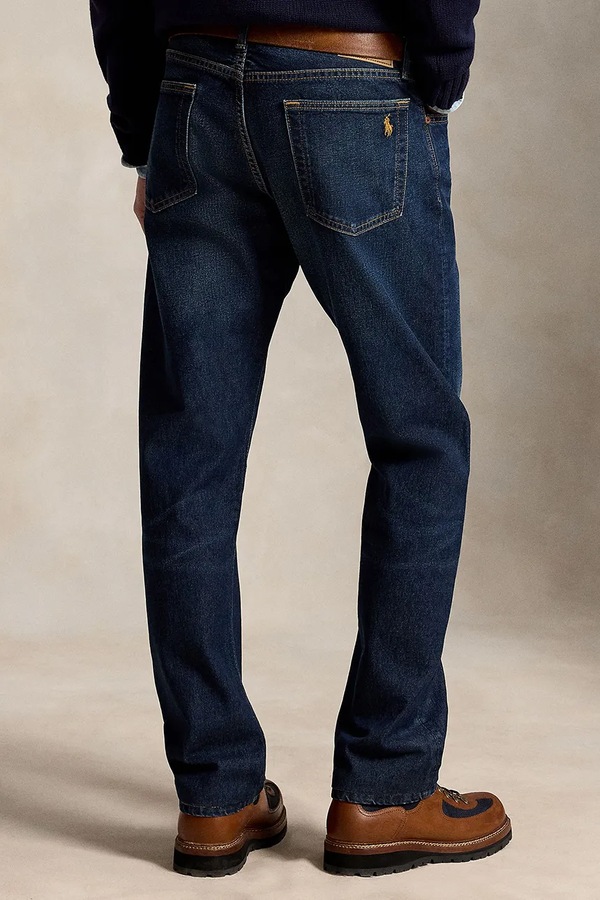Джинси straight чоловічі Polo Ralph Lauren колір блакитний фото 2
