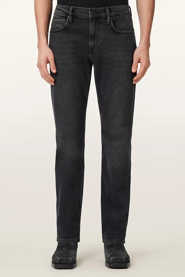 Джинси skinny чоловічі AllSaints SID колір чорний