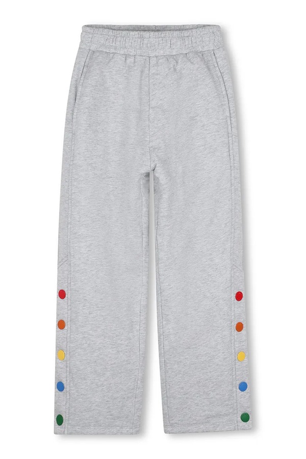 Спортивні штани дитячі бавовняні Kenzo Kids колір сірий фото 2