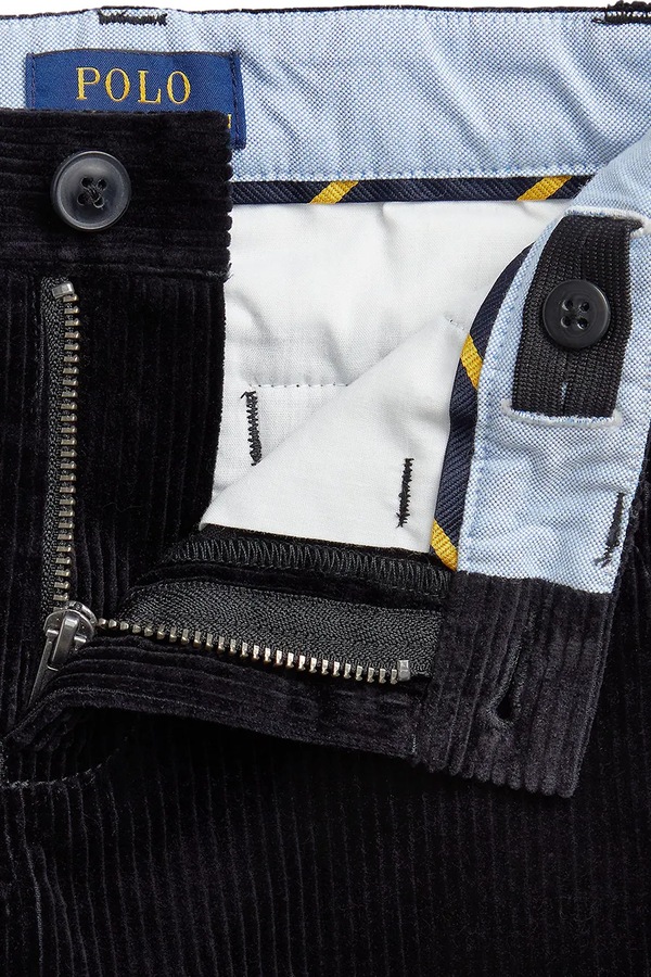 Брюки детские хлопковые Polo Ralph Lauren цвет черный фото 2