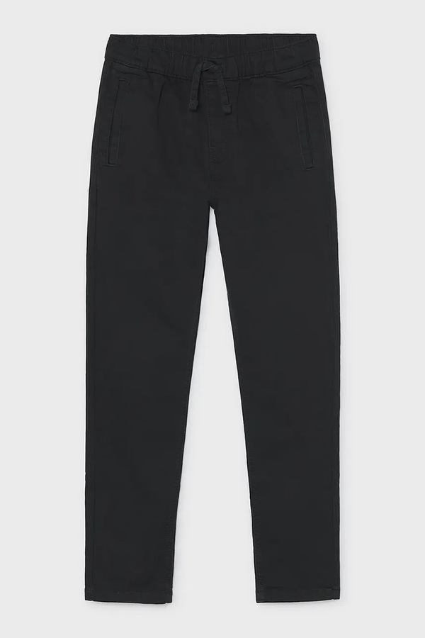 Джоггери дитячі бавовняні Mayoral soft jogger колір чорний