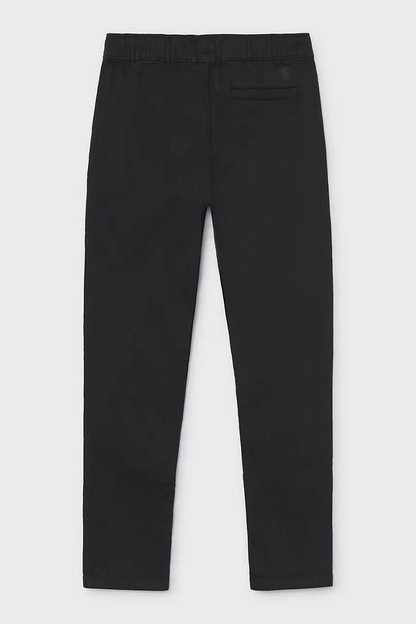 Джоггери дитячі бавовняні Mayoral soft jogger колір чорний